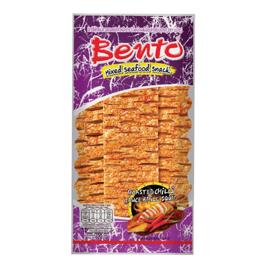 Bento Brand, Crispy Fish Snack, TomYum Flavour, 18g.