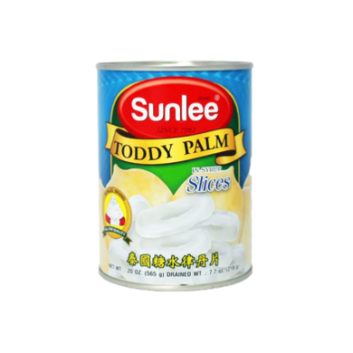 Sunlee, Toddy Palm (Slices) in Syrup, 565g.