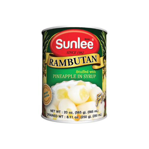 Sunlee, Rambutan w/Pineapple, 565g.