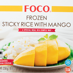 FOCO, Sticky Rice w/Mango, 250g.