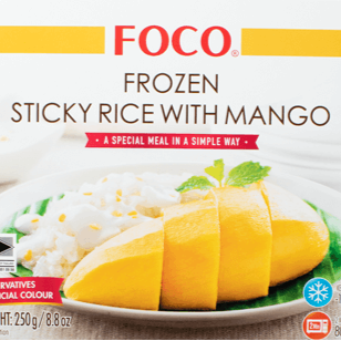 FOCO, Sticky Rice w/Mango, 250g.