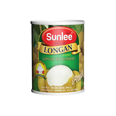 Sunlee, Longan in Syrup, 565g.
