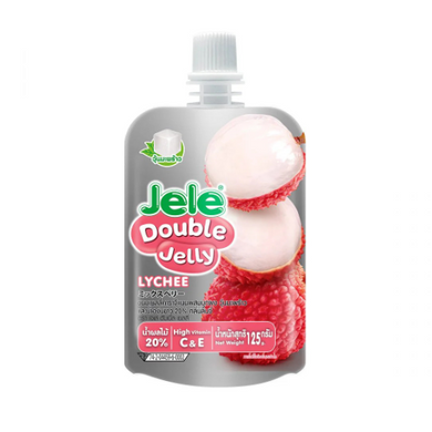 JELE, Double Jelly, Lychee Flavour, 125g