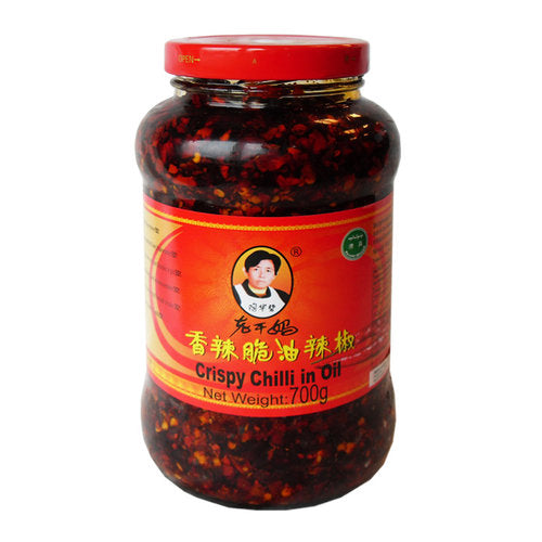 LAOGAN MA, Crispy Chilli in Oil, 700g.