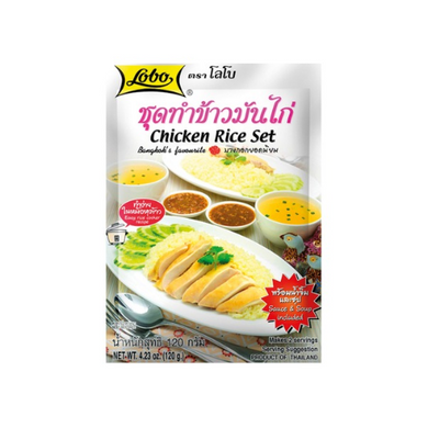 Lobo, Chicken Rice Set, 120g.