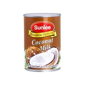 Sunlee, Coconut Milk 17-19% Fat (can), 400ml.