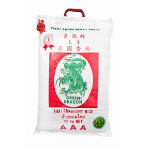 Green Dragon, AAA Thai Hom Mali, Fragrant Rice, 10kg.
