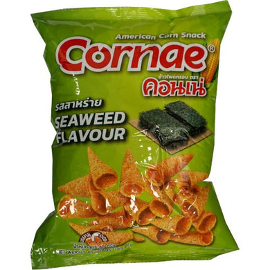 USEFUL FOOD, Cornae American Corn Snack, Seaweed Flavour, 48g