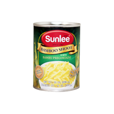 SUNLEE, Bamboo Shoot Strips in Water (can), 565g.