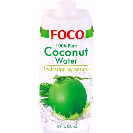 FOCO, Coconut Water, 500ml.
