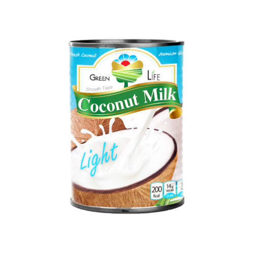 Green Life, Coconut Milk, 'Low-Fat' 5-7% (can), 400ml.