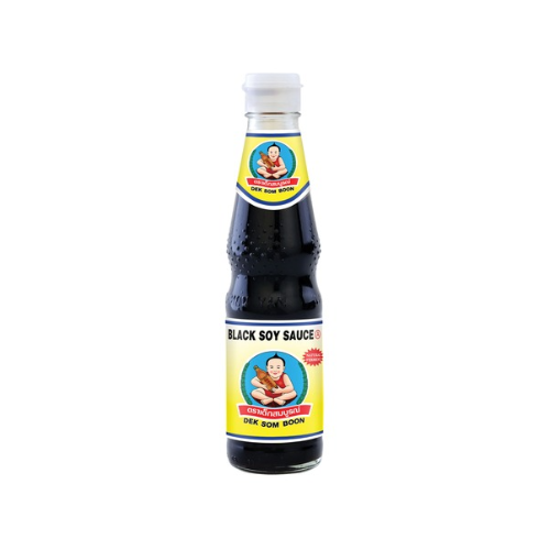 Healthy Boy, (Dek Som Boon) Black Soy Sauce Formula A, 300 ml.