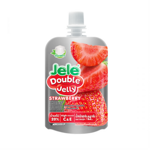 JELE, Double Jelly, Strawberry Flavour, 125g