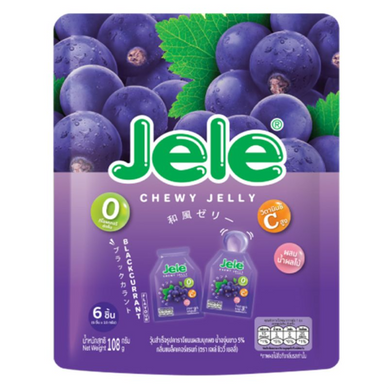 KONYAKKU, Chewy Jelly, Blackcurrant, (6x18g) 108g