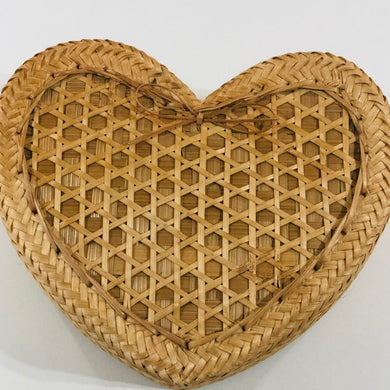 Heart-Basket, L 16x11x7cm
