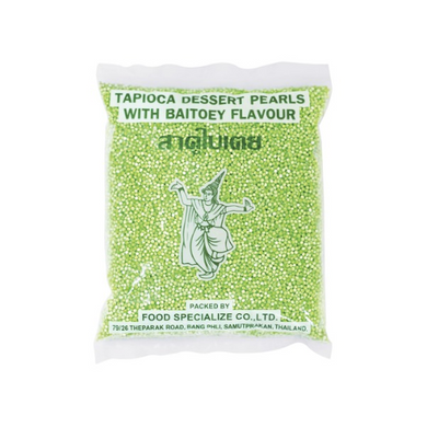 THAI DANCER, Tapioca Dessert Pearls w/Baitoey Flavour, 454g.