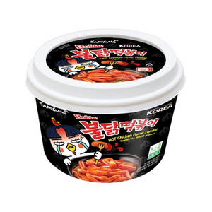 SAMYANG, Buldak Hot Chicken Topokki (Rice Cake), 185g.