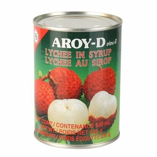 Aroy-D, Lychee in Syrup, 565g.