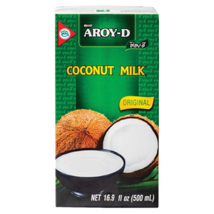 AROY-D, Coconut Milk, Tetra (19% Fat), 500ml.