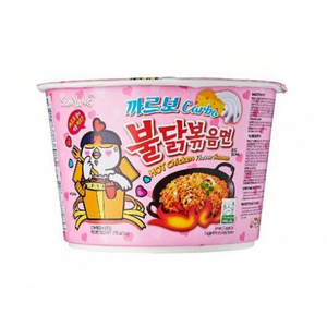 SamYang, Hot Chicken Ramen Carbonara, Bowl, 105g.