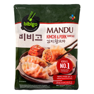 Bibigo, Mandu Dumplings Kimchi & Pork, 525g. (15pc.)