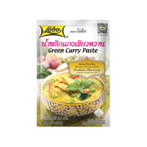 LOBO, Green Curry Paste, 50g.