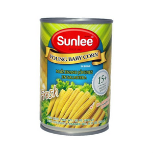 SUNLEE, Baby Corn, 15+, 420g.