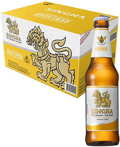 Singha, Premium Beer, 5% Alc. (24x330ml. Btl.)