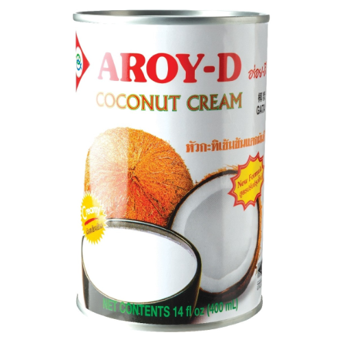AROY-D, Coconut Cream 21% Fat, 400ml