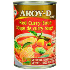 AROY-D, Red Curry Soup, 400ml.