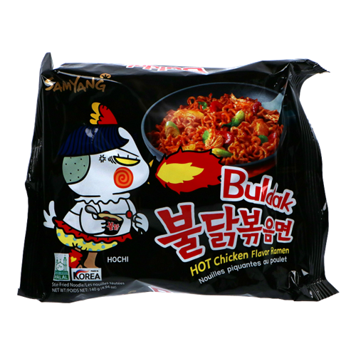 SamYang, Hot Chicken Flavour Ramen, Buldak Original, 140g.