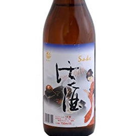ZW, Sake, 14% Alc. 750ml.