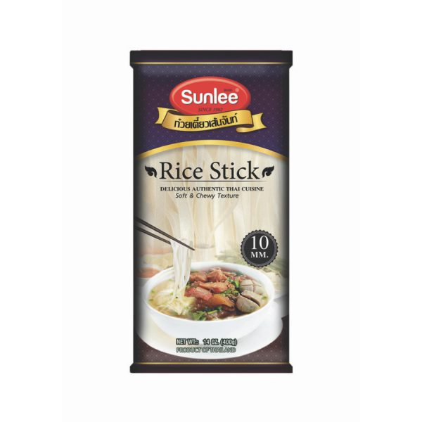 Sunlee, Rice Stick, Straight, 10mm, 400g