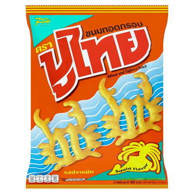Pu-Thai, Squid Flavour Snack, 60g.