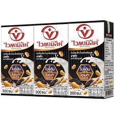 Vitamilk, Soymalk Double Black Sesame uht 300ml