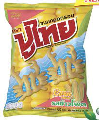 Pu-Thai, Corn Flavour Snack, 60g.