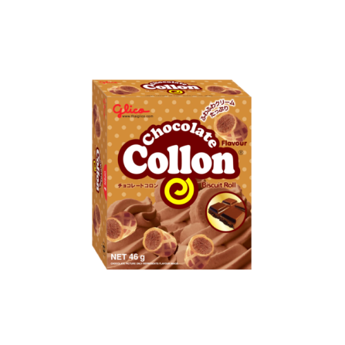 GILCO, Collon Chocolate Flavour Biscuit Roll, 46g