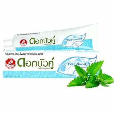 Dok Bua Ku, Herbal Toothpaste Fresh & Cool, 180g.