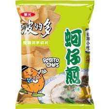 KDN, Potato Chips, Oyster Omelet Flavour, 43g.