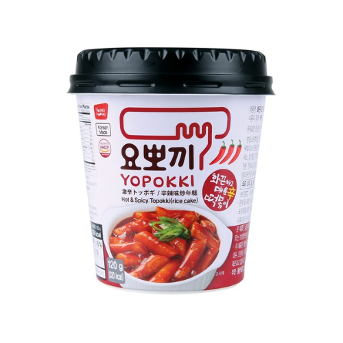 Young Poong, Yopokki Hot & Spicy (Rice Cake), 140g.