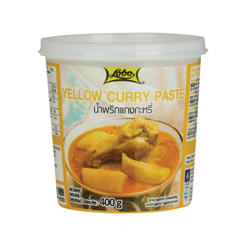 LOBO, Yellow Curry Paste, 400g.