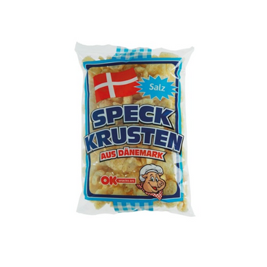 OK Snacks, Fried Pork Rind (cracking), Original/Salt, 150g