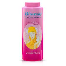 Bhaesaj Brand, 'Cooling Powder' Talcum Powder, 50g.