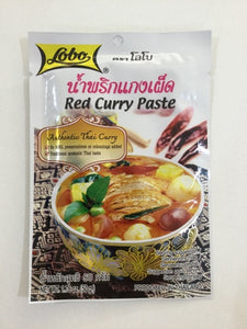 LOBO, Red Curry Paste, 50g.