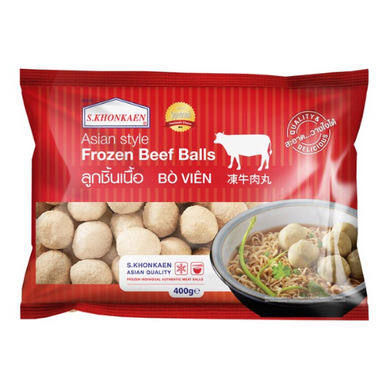 S.Khonkaen, Asian Style Beef Balls, 400g.