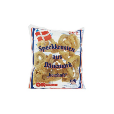 OK SNACKS, Fried Pork Rind (cracking), Original/Salt, 50g