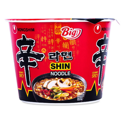 NONGSHIM, Instant Shin Noodle Big Bowl, 114g.