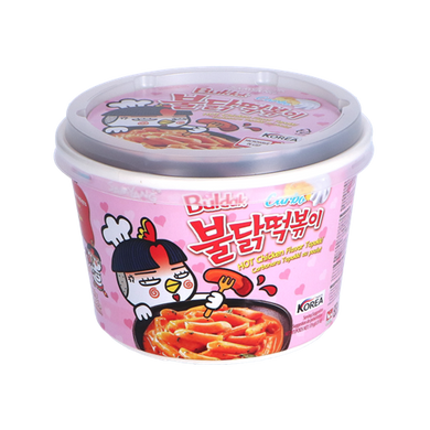 SamYang, Buldak Hot Chicken & Carbo, Flavour Topokki, 179g.