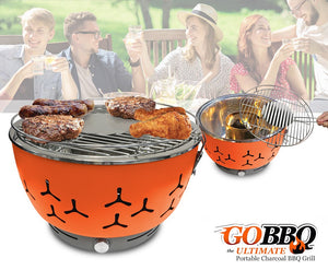 GOBBQ, Portable Charcoal Table BBQ Grill.
