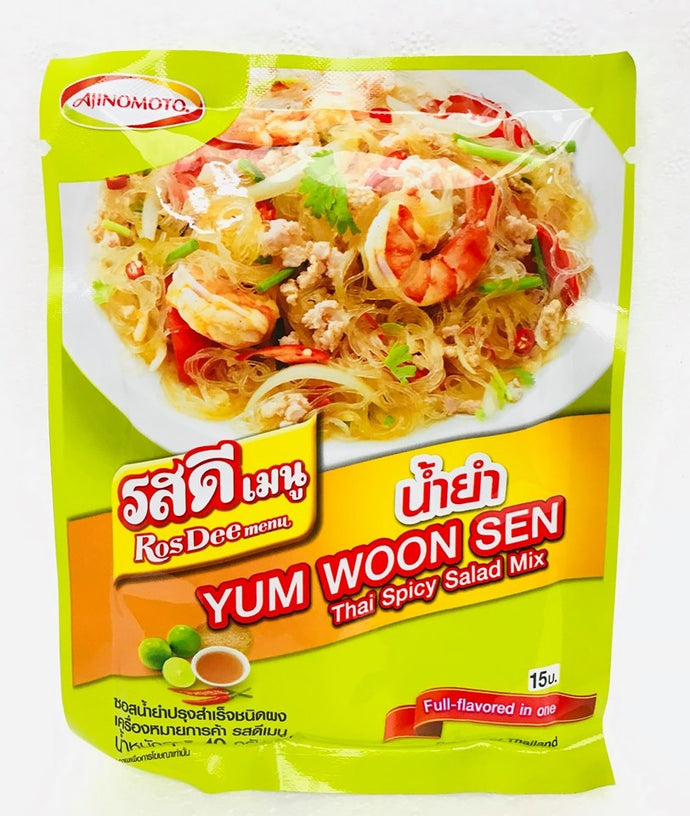 Ros Dee, Yum Won Sen, Thai Spicy Salad, 40g.